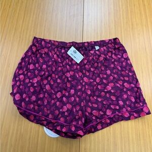 Stars Above Beautifully Soft Pajamas Shorts Small Purple Pink Women’s